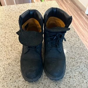 Black Timberland Boots